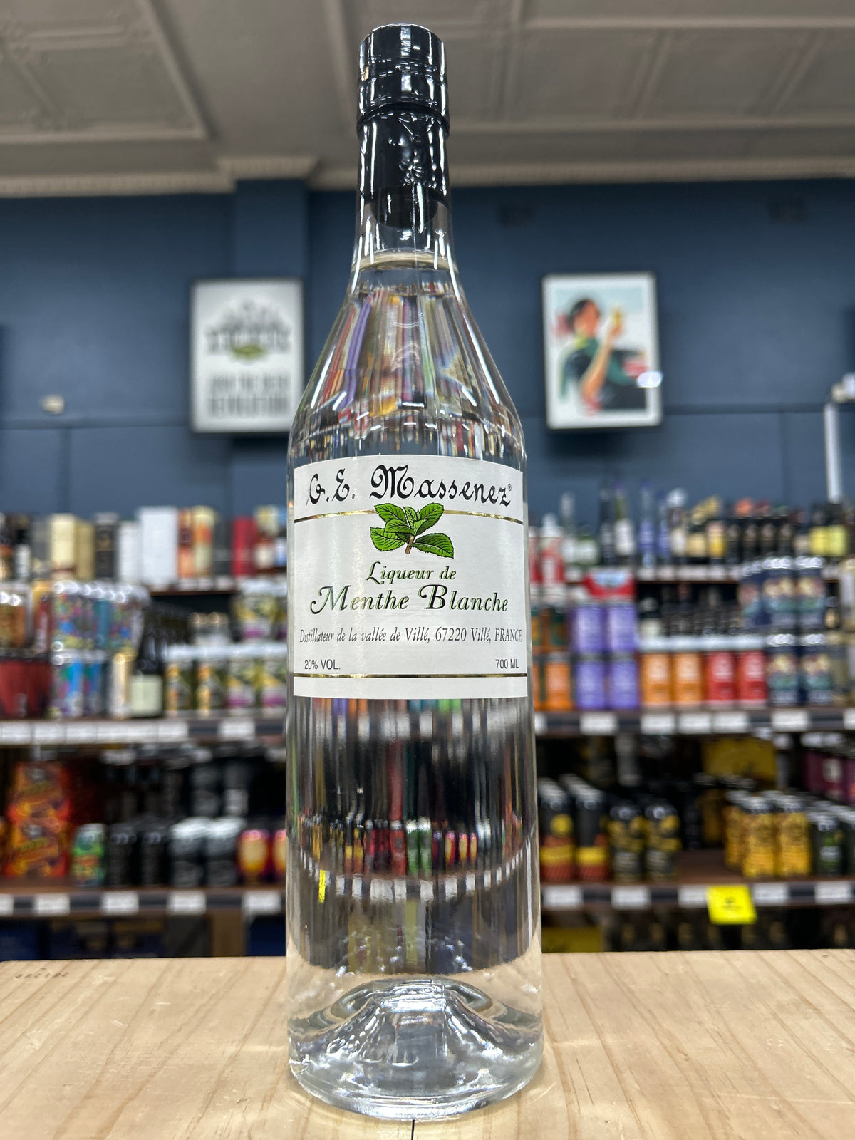 Massenez Menthe Blanche 700ml (White Mint)