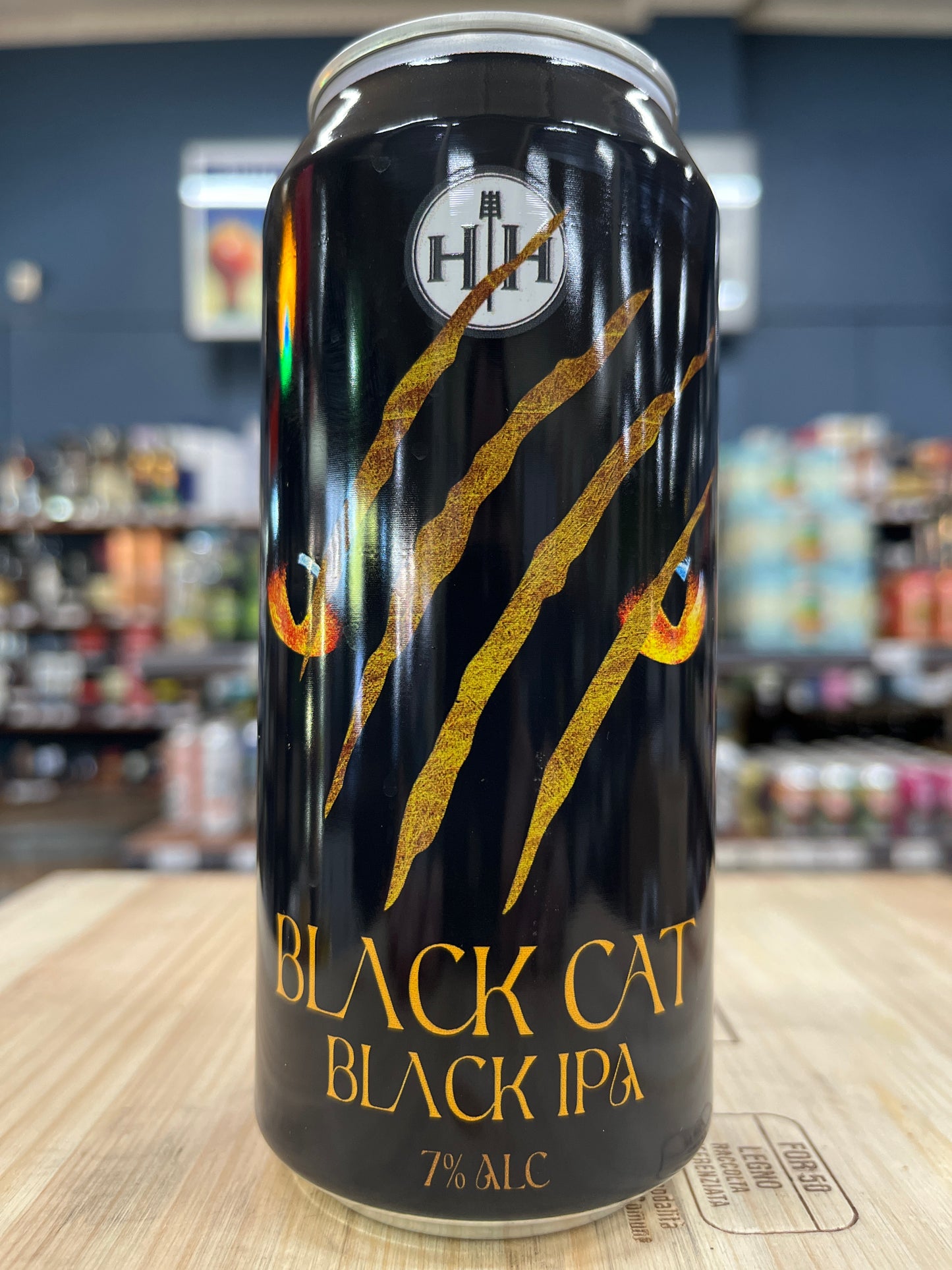 Hargreaves Hill Black Cat Licorice Kviek Black IPA 440ml Can