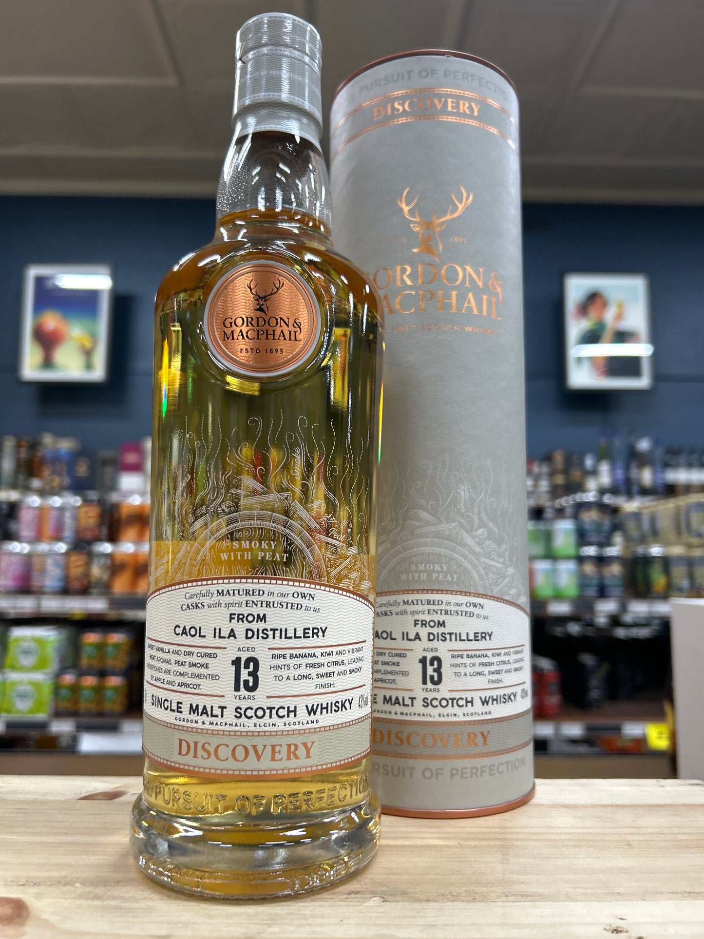 Gordon & Mcphail Discovery - Smoky, Caol Ila 13Yr Old 43% Whisky 700ml