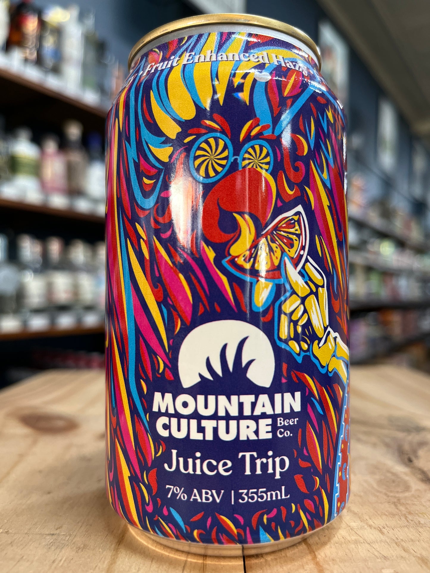 Mountain Culture Juice Trip Fruit Enhanced Hazy IPA 355ml Can