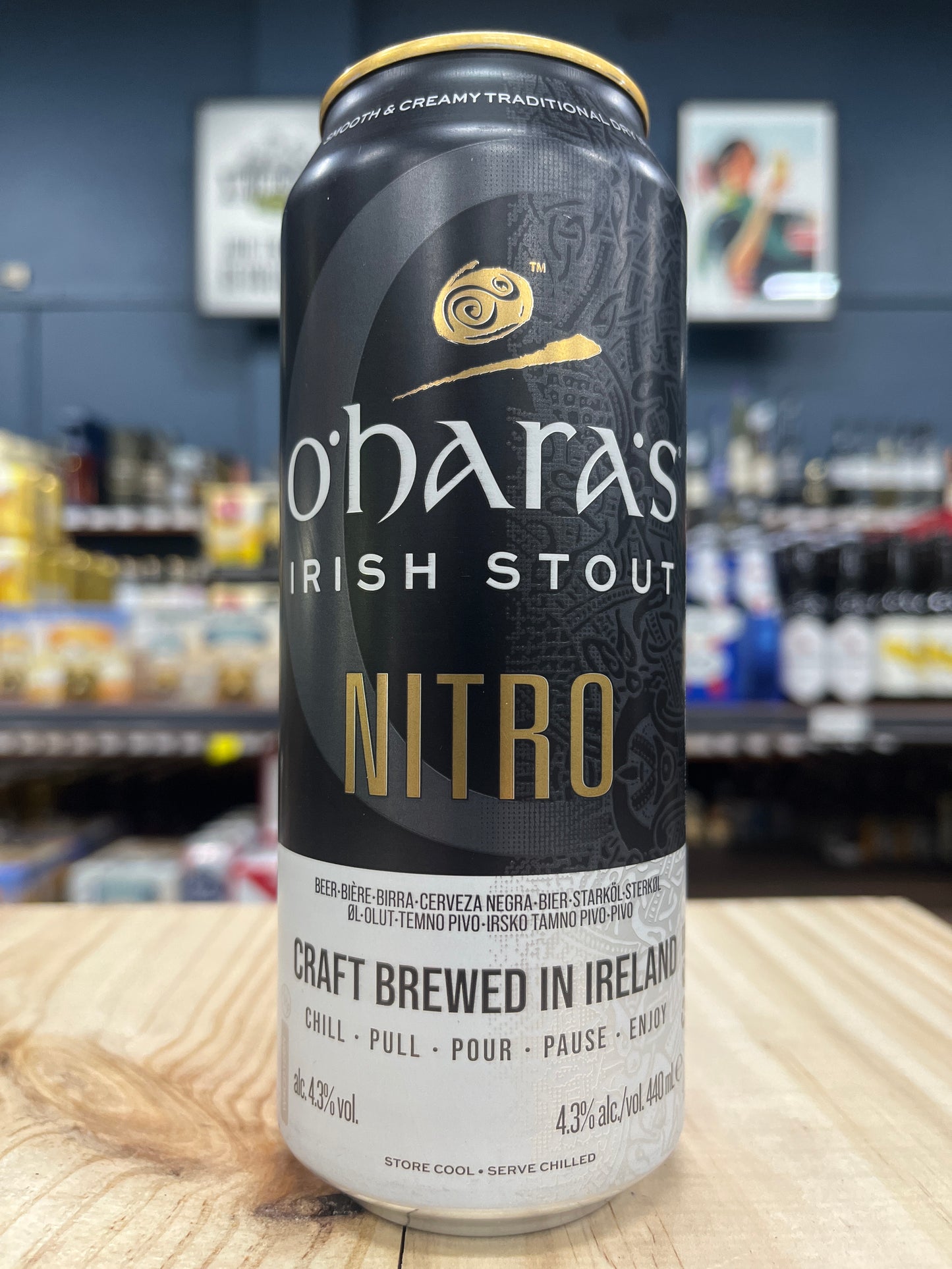 O'Hara's Nitro Irish Stout 440ml Can