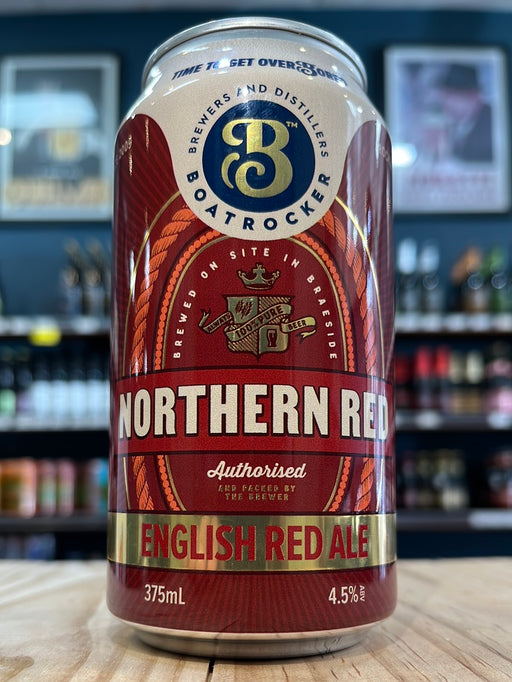 Boatrocker Northern Red English Red Ale 375ml Can