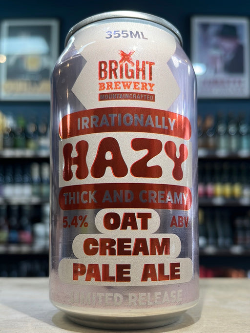 Bright Hazy Oat Cream Pale Ale 355ml Can