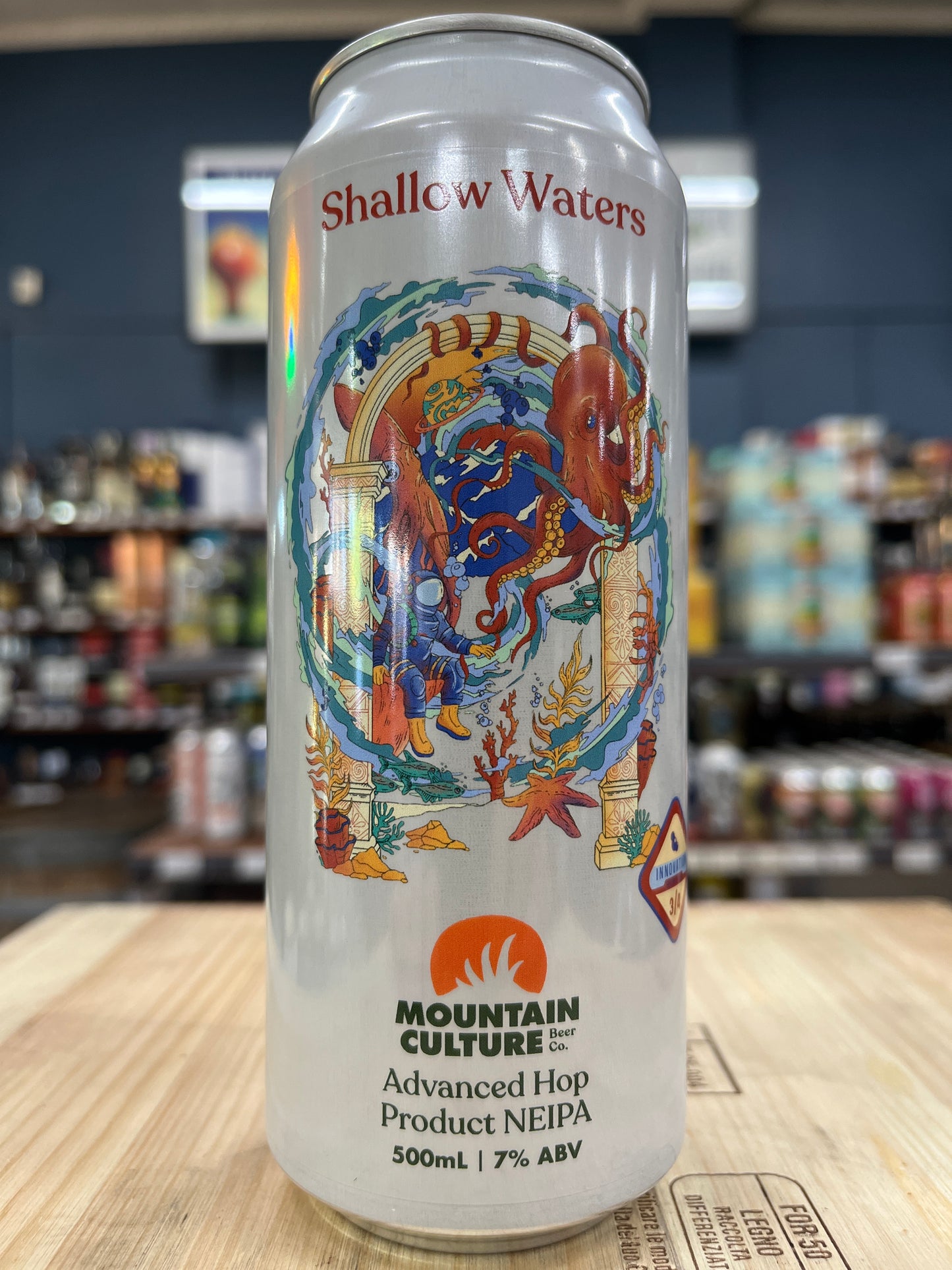 Mountain Culture Shallow Waters - Advanced Hop Product NEIPA 500ml Can