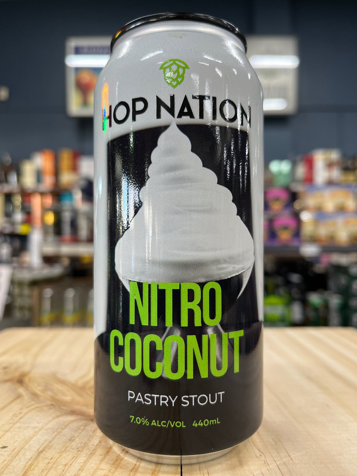 Hop Nation Nitro Coconut Pastry Stout 440ml Can