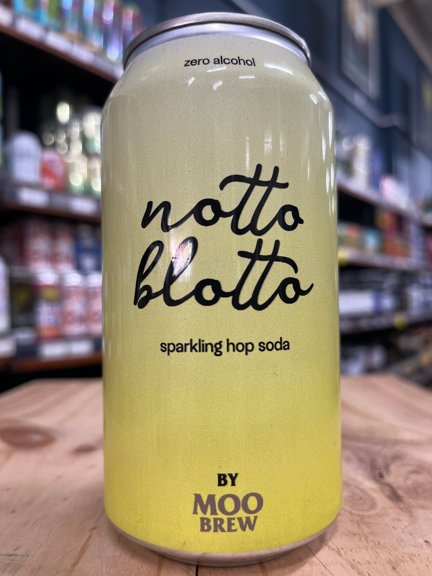 Moo Brew Notto Blotto Sparkling Hop Soda 375ml Can