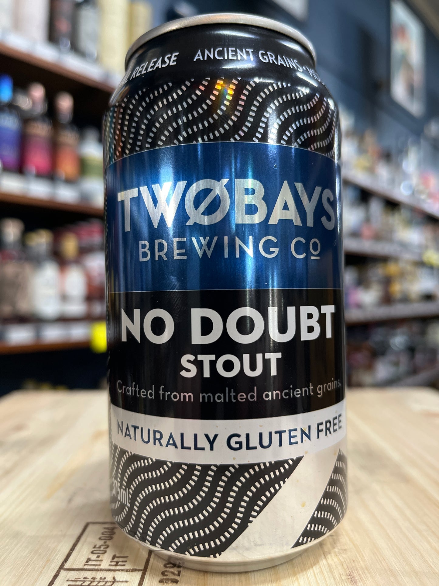 Two Bays Gluten Free No Doubt Stout 375ml Can