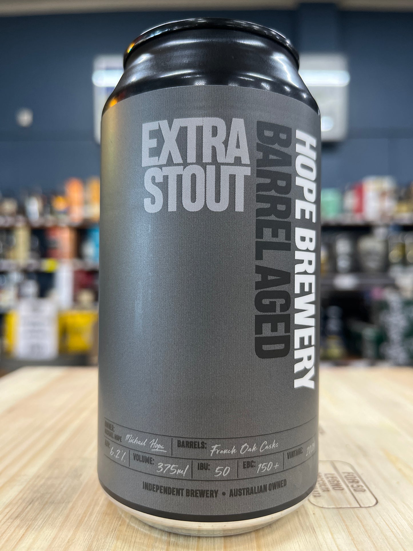 Hope Barrel Aged Extra Stout 375ml Can