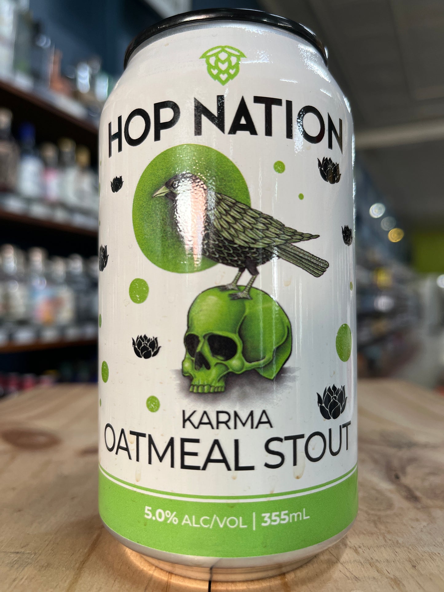 Hop Nation Karma Oatmeal Stout 355ml Can