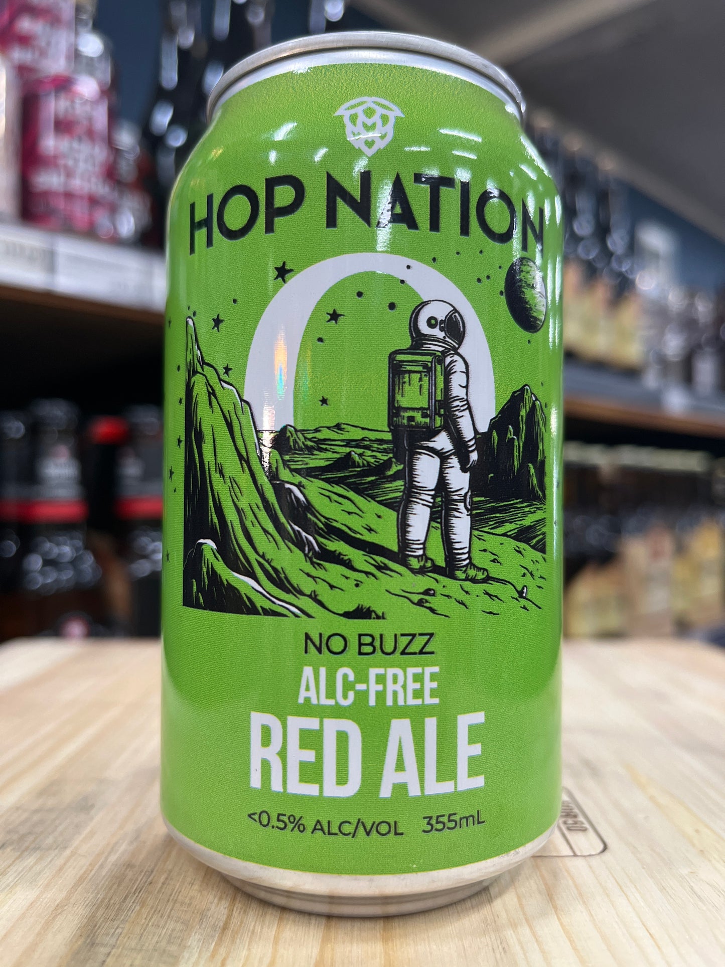 Hop Nation No Buzz Non-Alc Red Ale 355ml Can