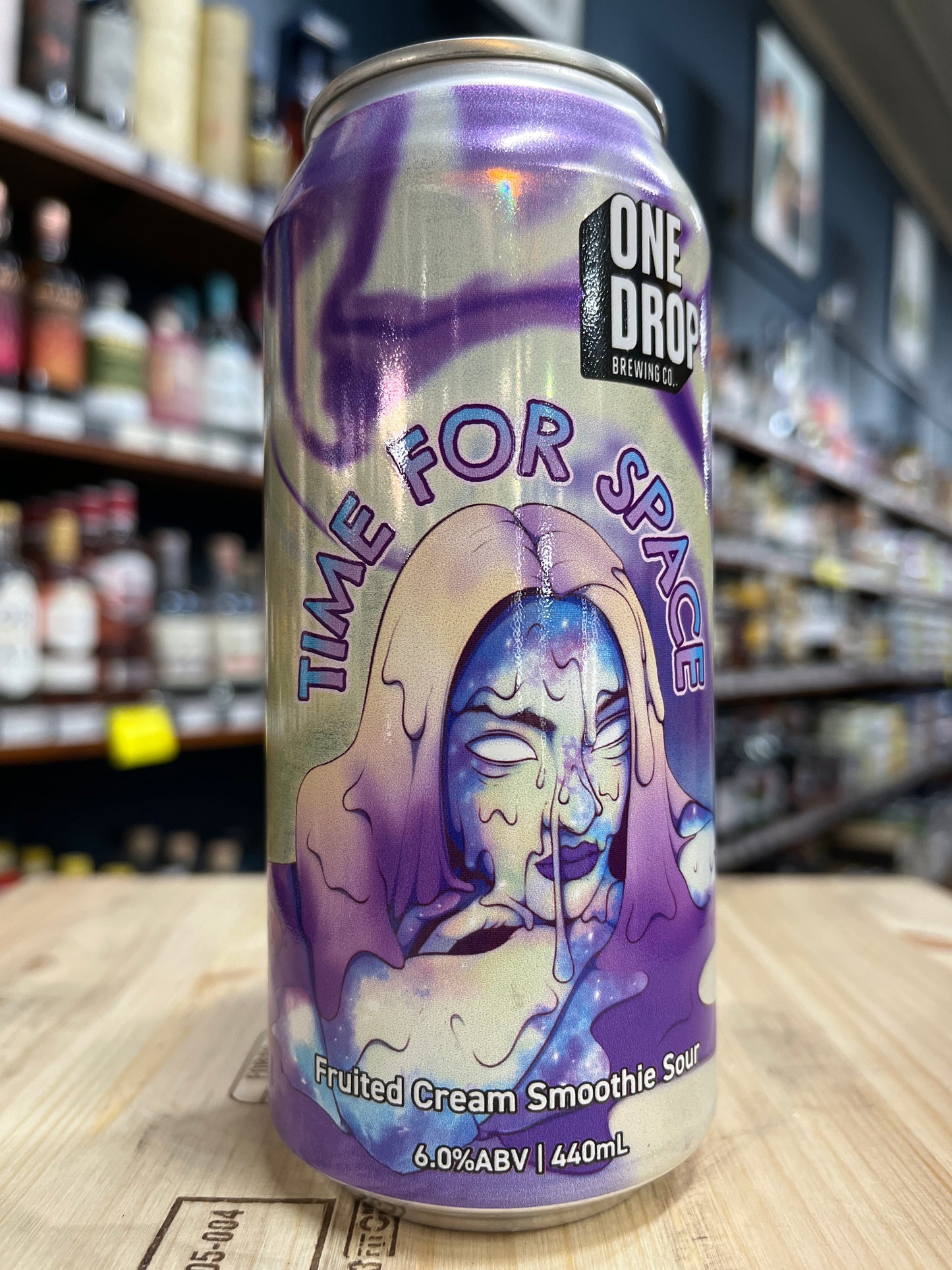 One Drop Time For Space Fruited Cream Smoothie Sour 440ml Can