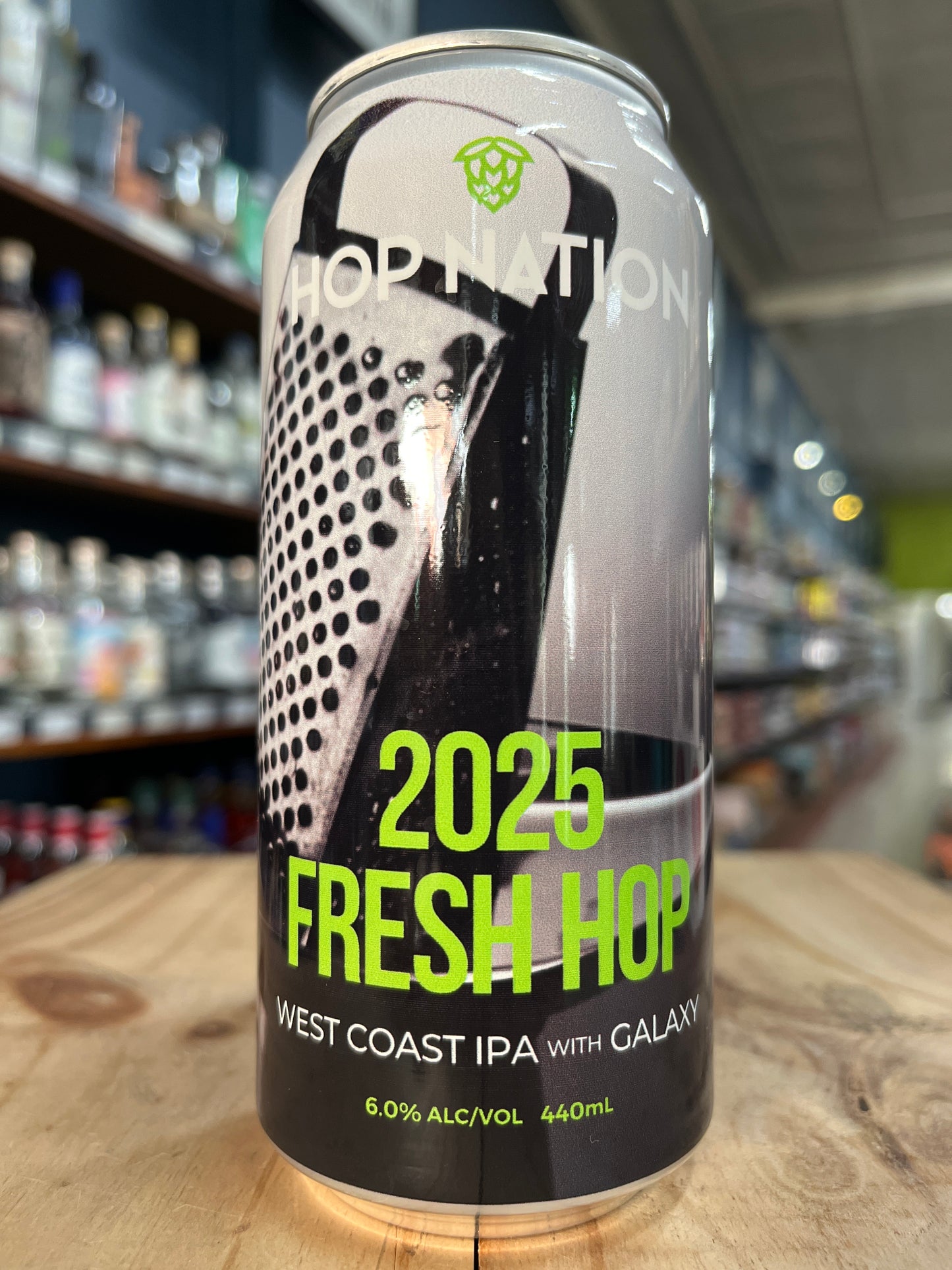 Hop Nation 2025 Fresh Hop West Coast IPA With Galaxy 440ml Can