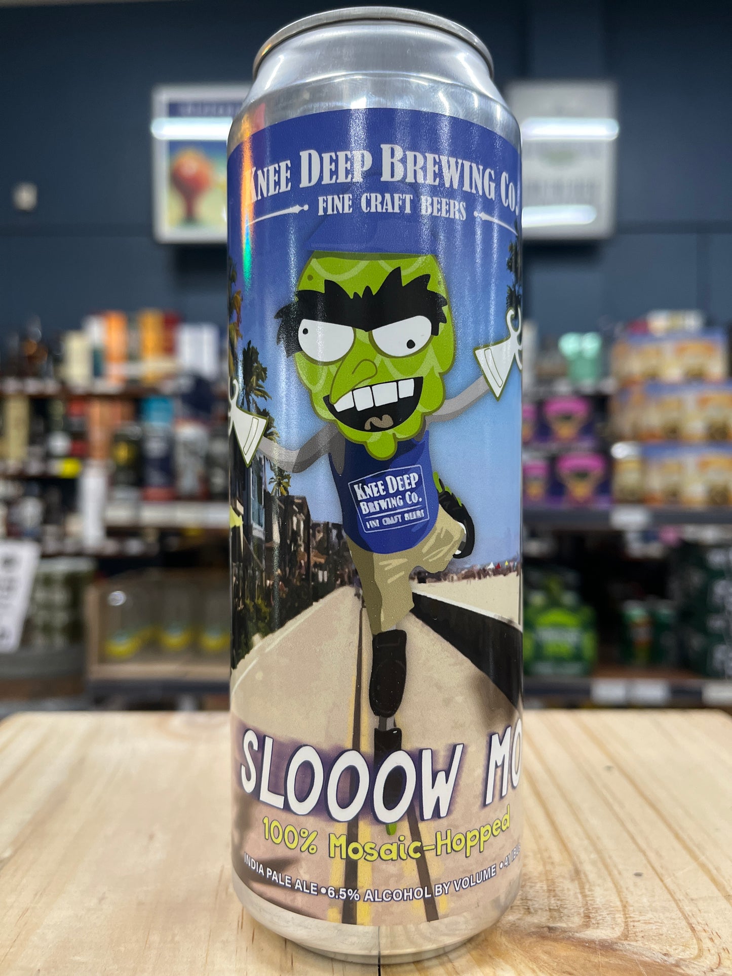 Knee Deep Slooow Mo Single Hop Mosaic IPA Tall Boy 568ml Can