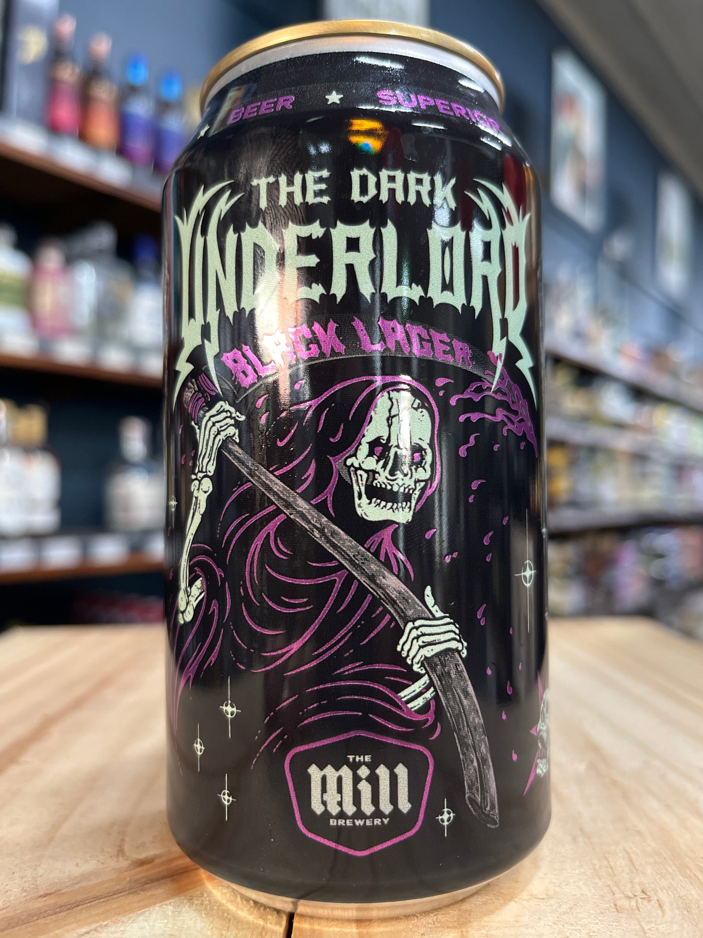 The Mill The Dark Underlord Black Lager 375ml Can