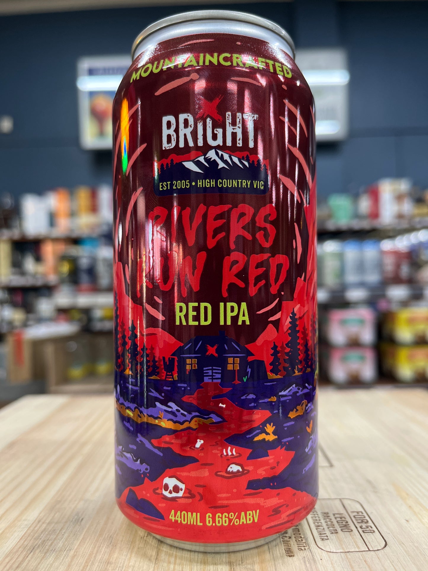 Bright Rivers Run Red IPA 440ml Can