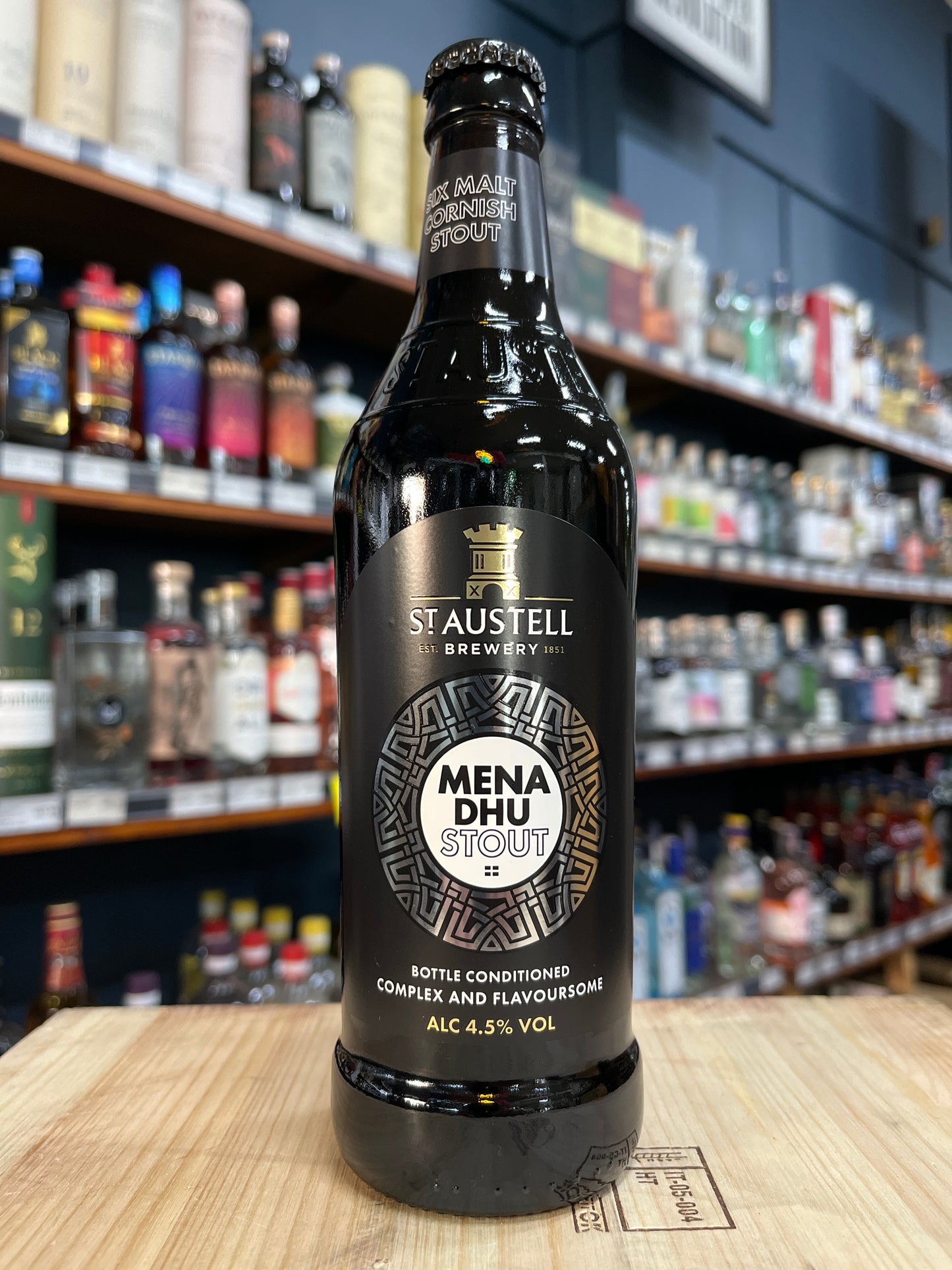 St Austell Mena Dhu Stout 500ml