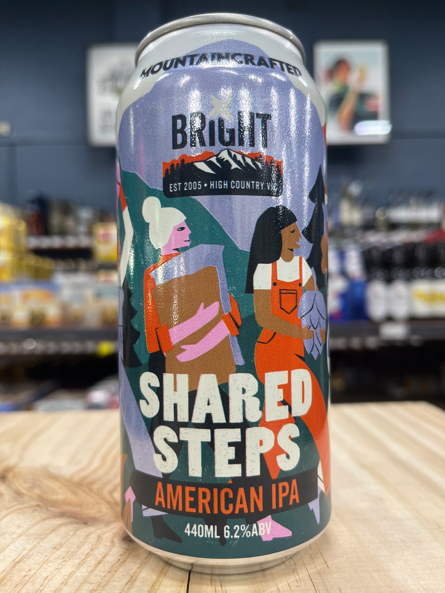 Bright Shared Steps American IPA 440ml Can