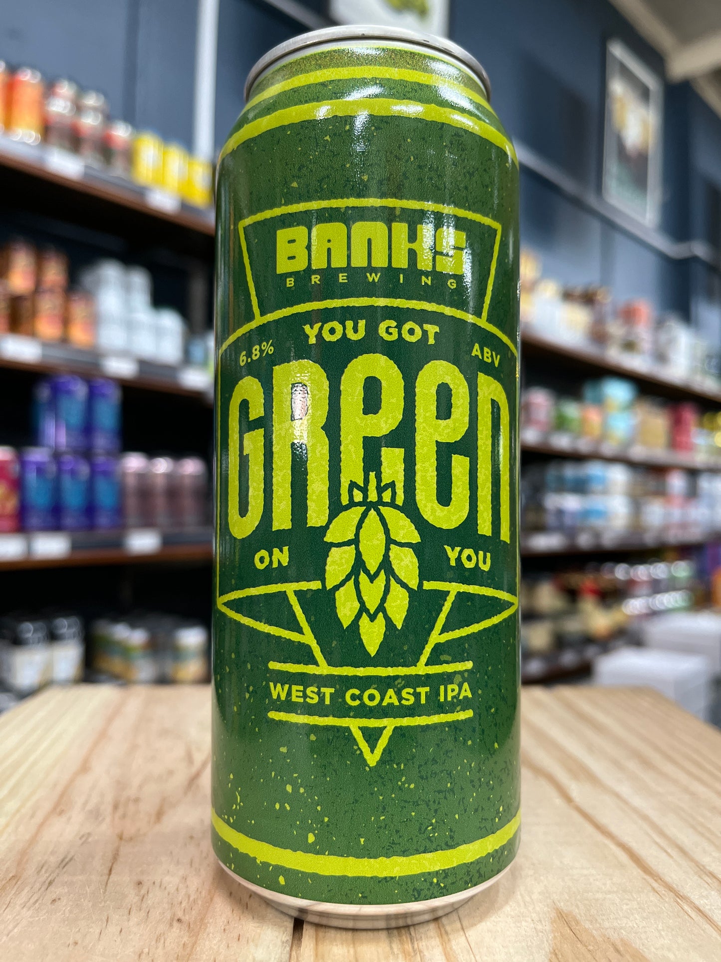 Banks You Got Green On You West Coast IPA 500ml Can