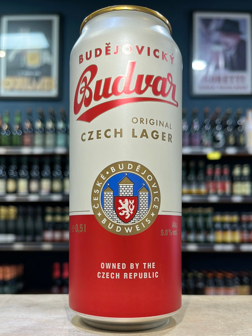 Budejovicky Budvar Czech Lager 500ml Can