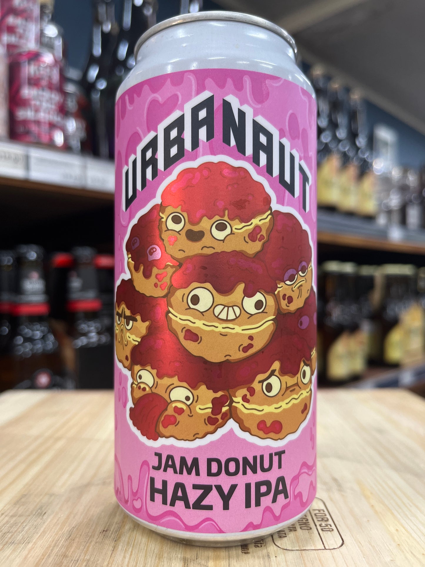 Urbanaut Jam Donut Hazy IPA 440ml Can