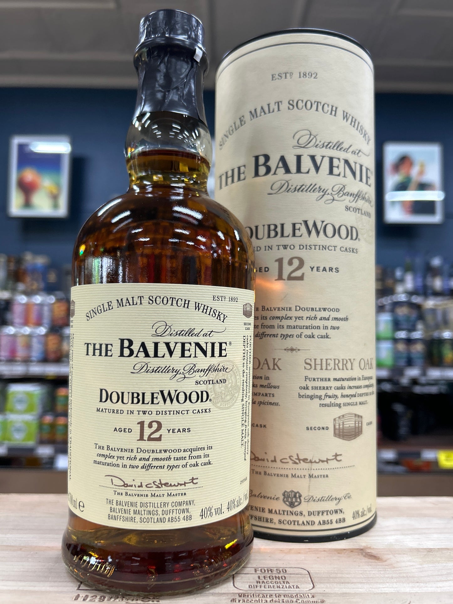 The Balvenie 12 Year Old DoubleWood Scotch Whisky 700ml