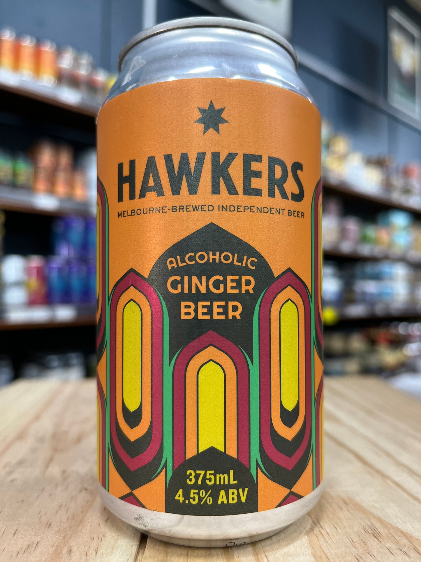 Hawkers Ginger Beer 375ml Can