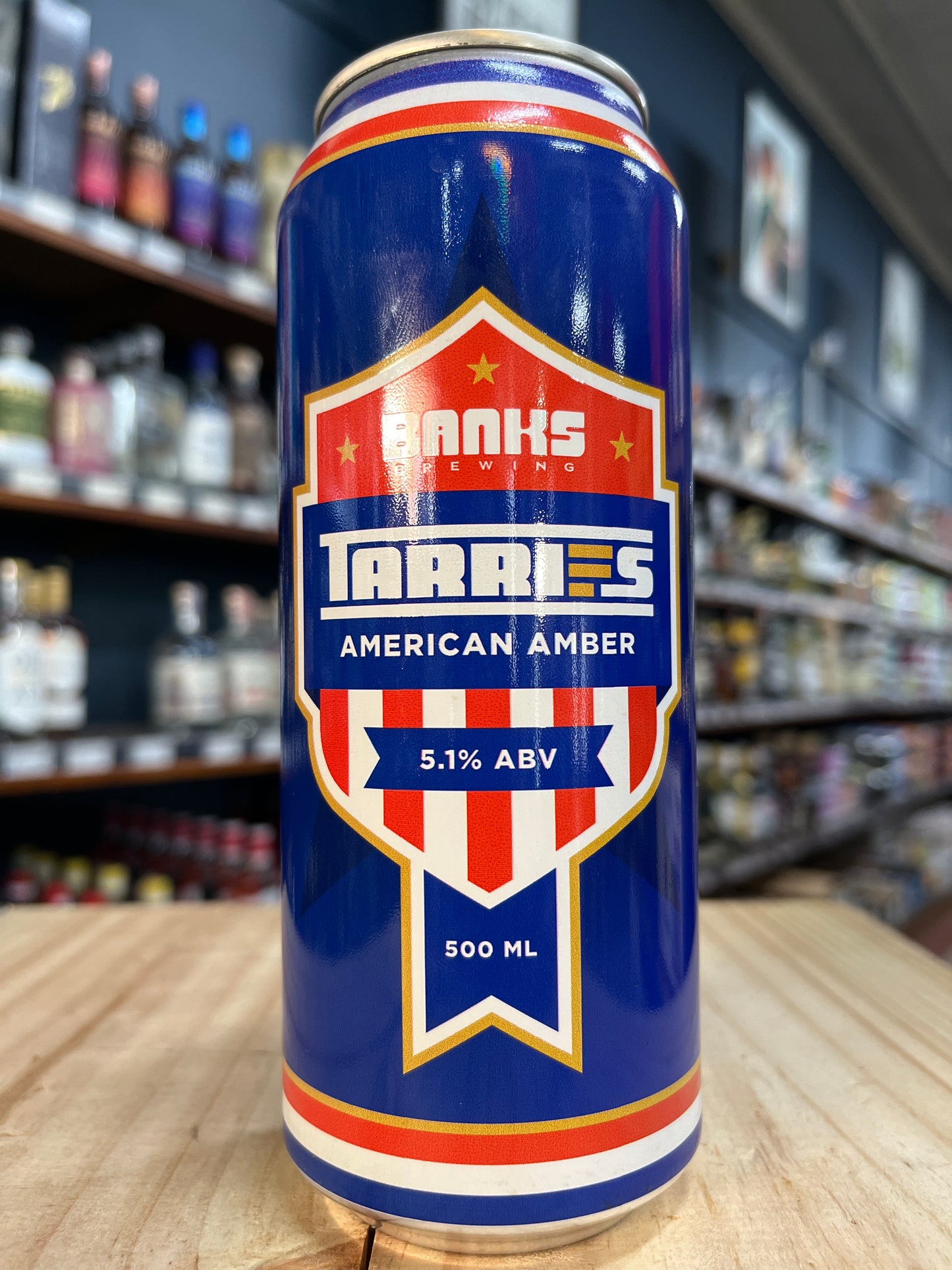 Banks Tarrifs American Amber 500ml Can