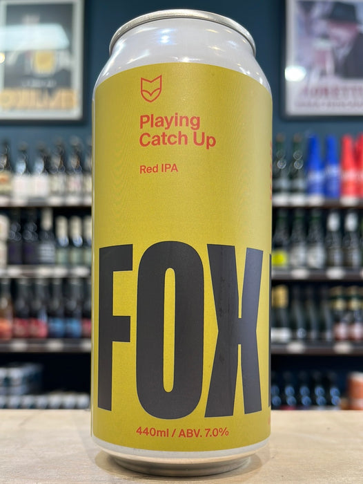 Fox Friday Playing Catch Up Red IPA 440ml Can