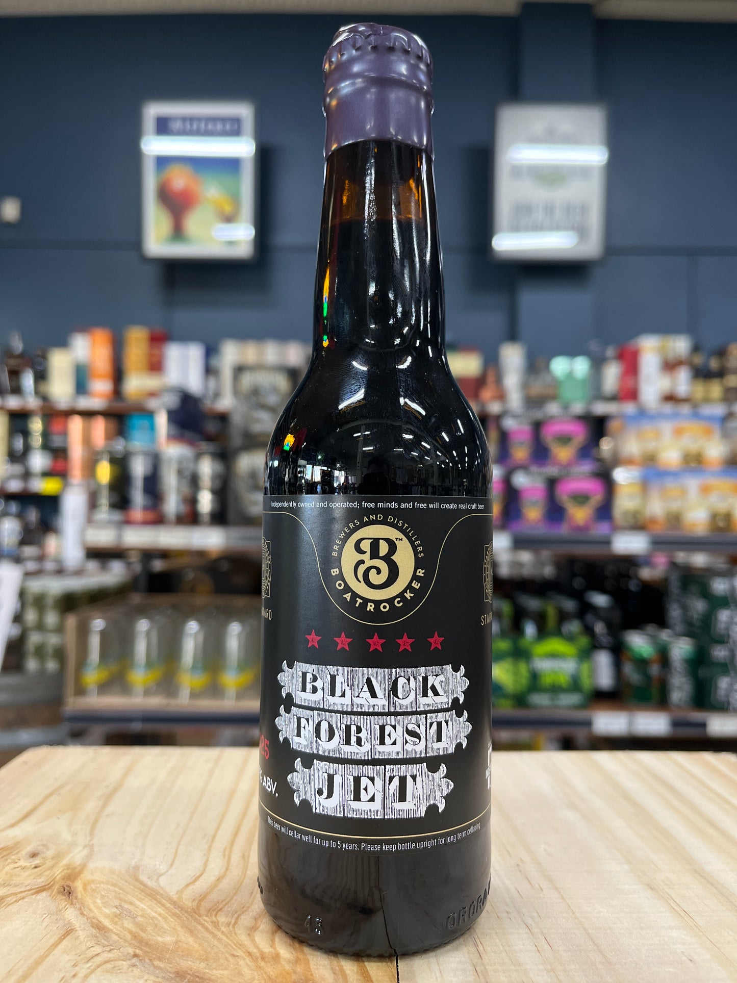 Boatrocker Black Forest Jet Starward Whisky Barrel Aged Imperial Stout 2025 330ml Single