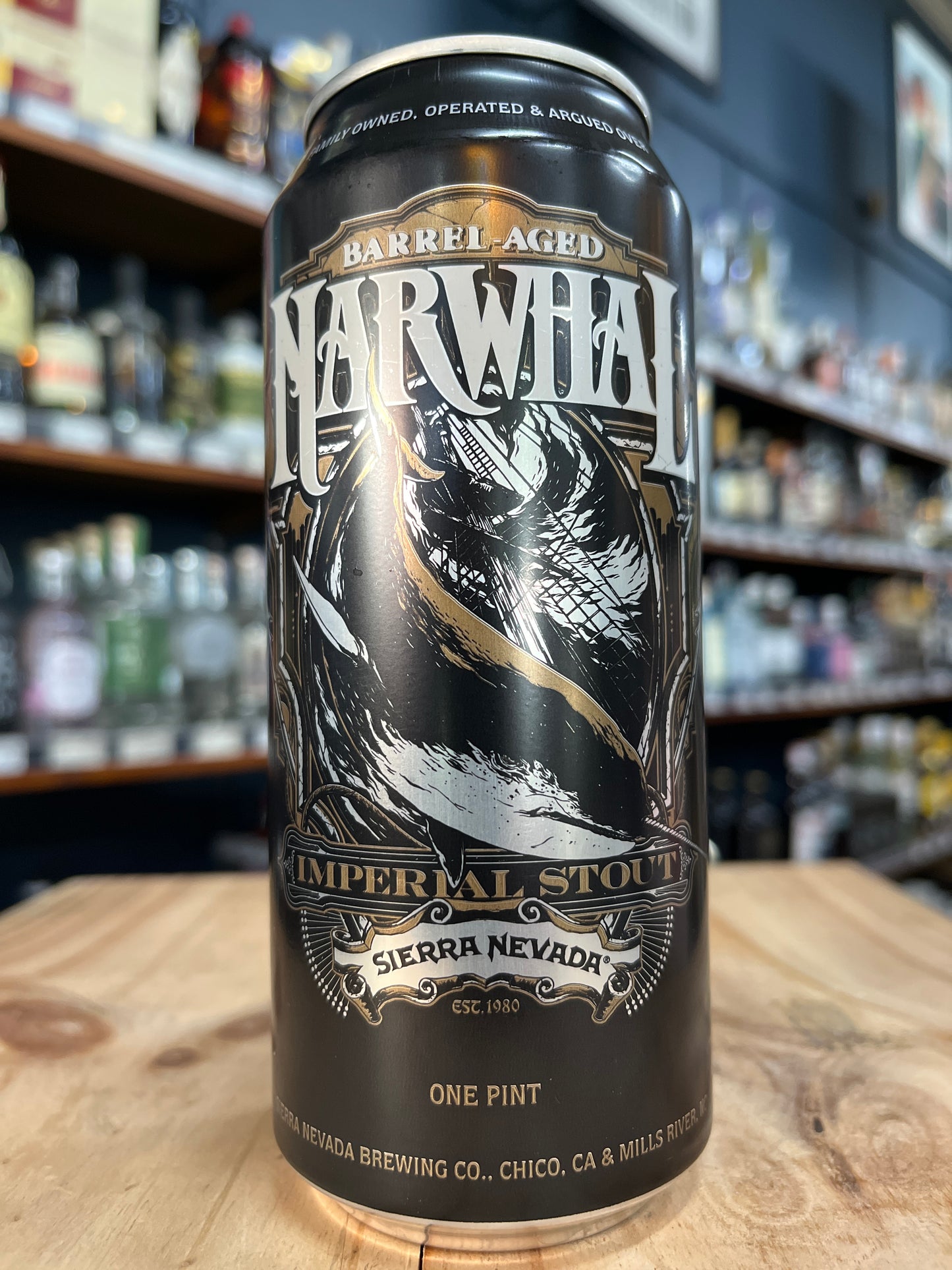 Sierra Nevada Barrel Aged Narwhal Imperial Stout 473ml Can