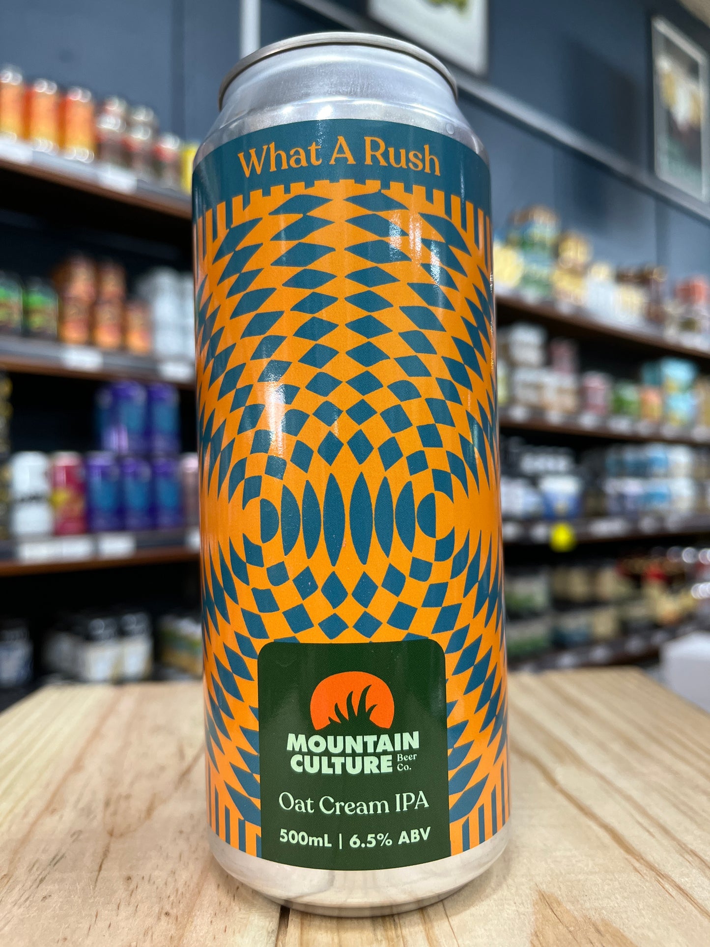 Mountain Culture What A Rush Oat Cream IPA 500ml Can