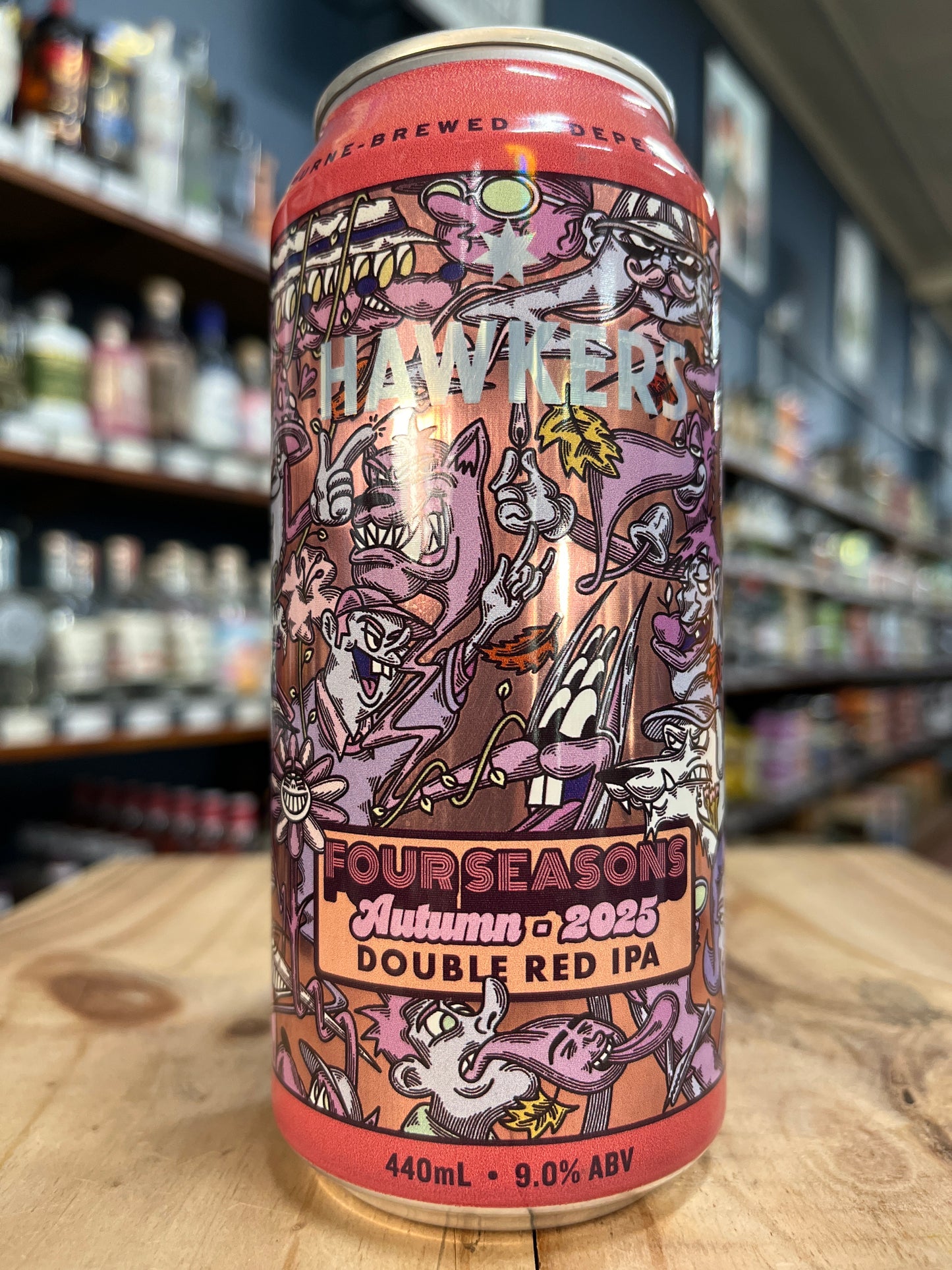 Hawkers Four Seasons Autumn 2025 Double Red IPA 440ml Can