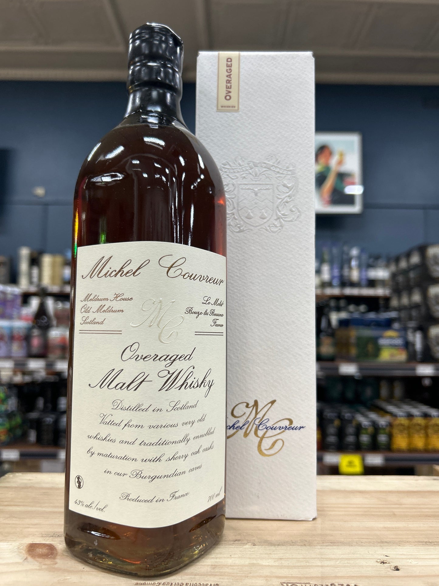 Michel Couvreur Candid Distilled Whisky Overaged 43.0% 700ml
