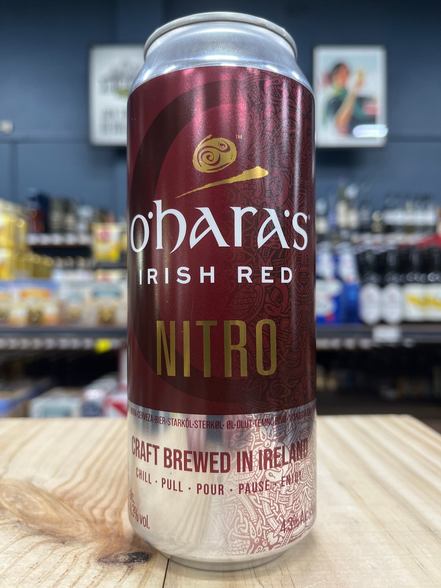 O'Hara's Nitro Irish Red Ale 440ml Can
