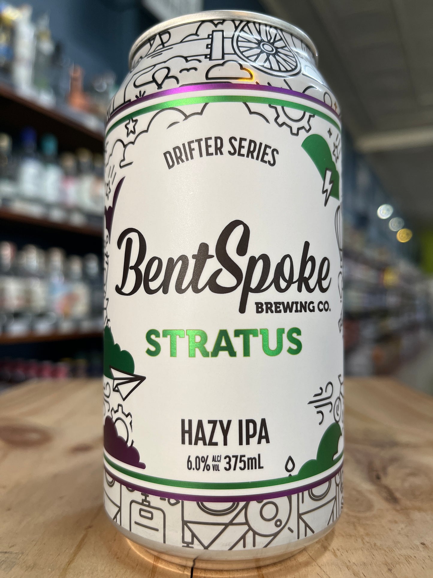Bentspoke Stratus Hazy IPA 375ml Can