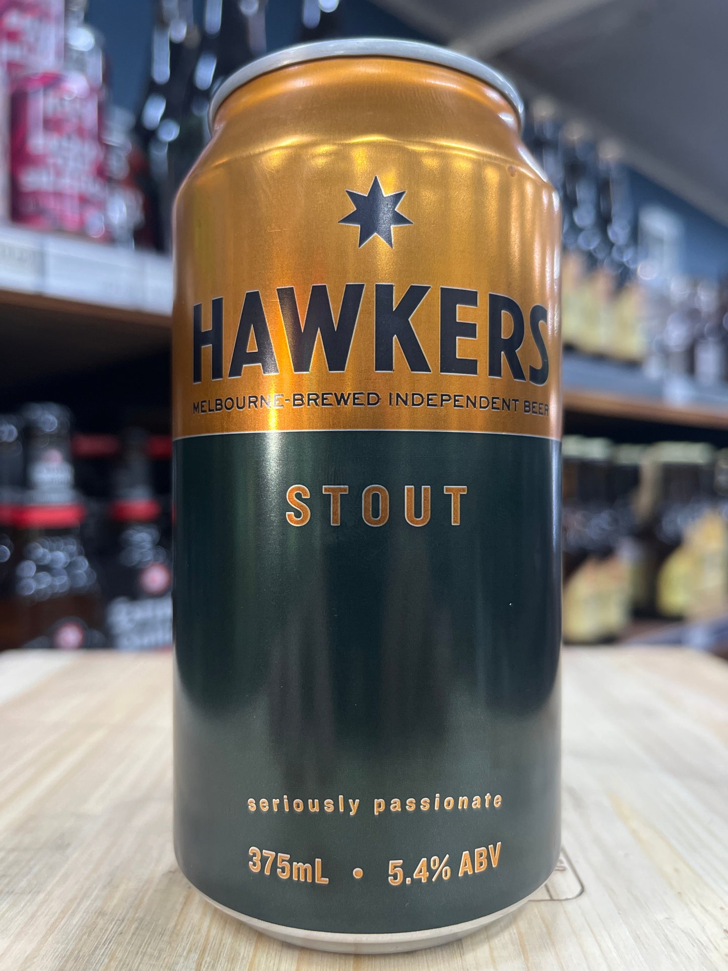 Hawkers Stout 375ml Can