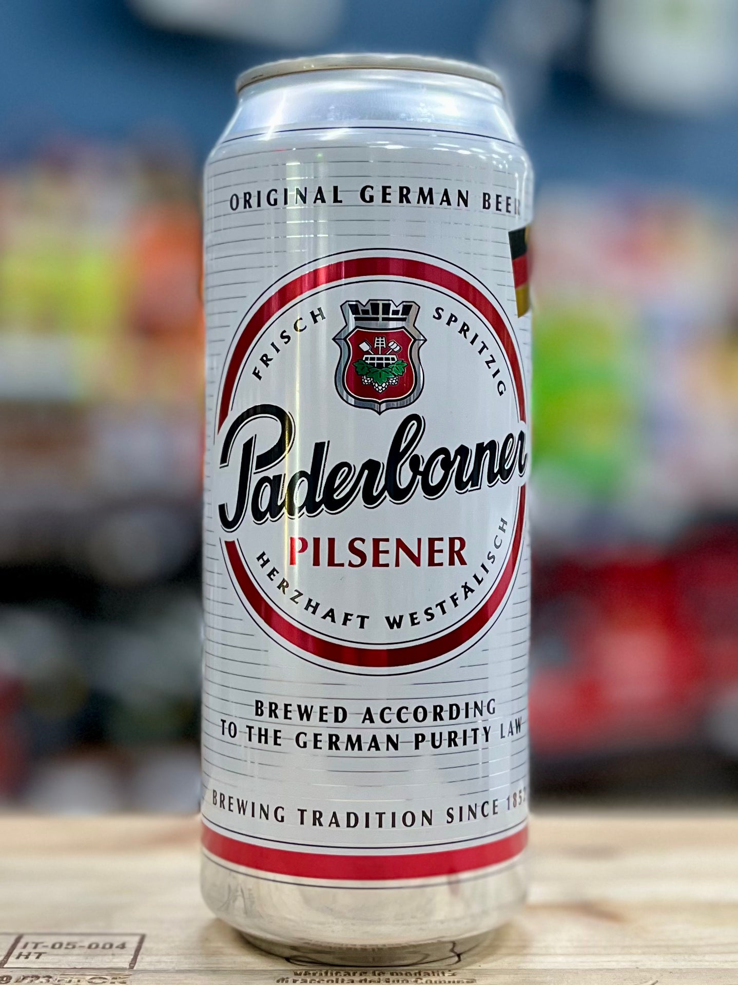 Paderborner Pilsener 500ml can