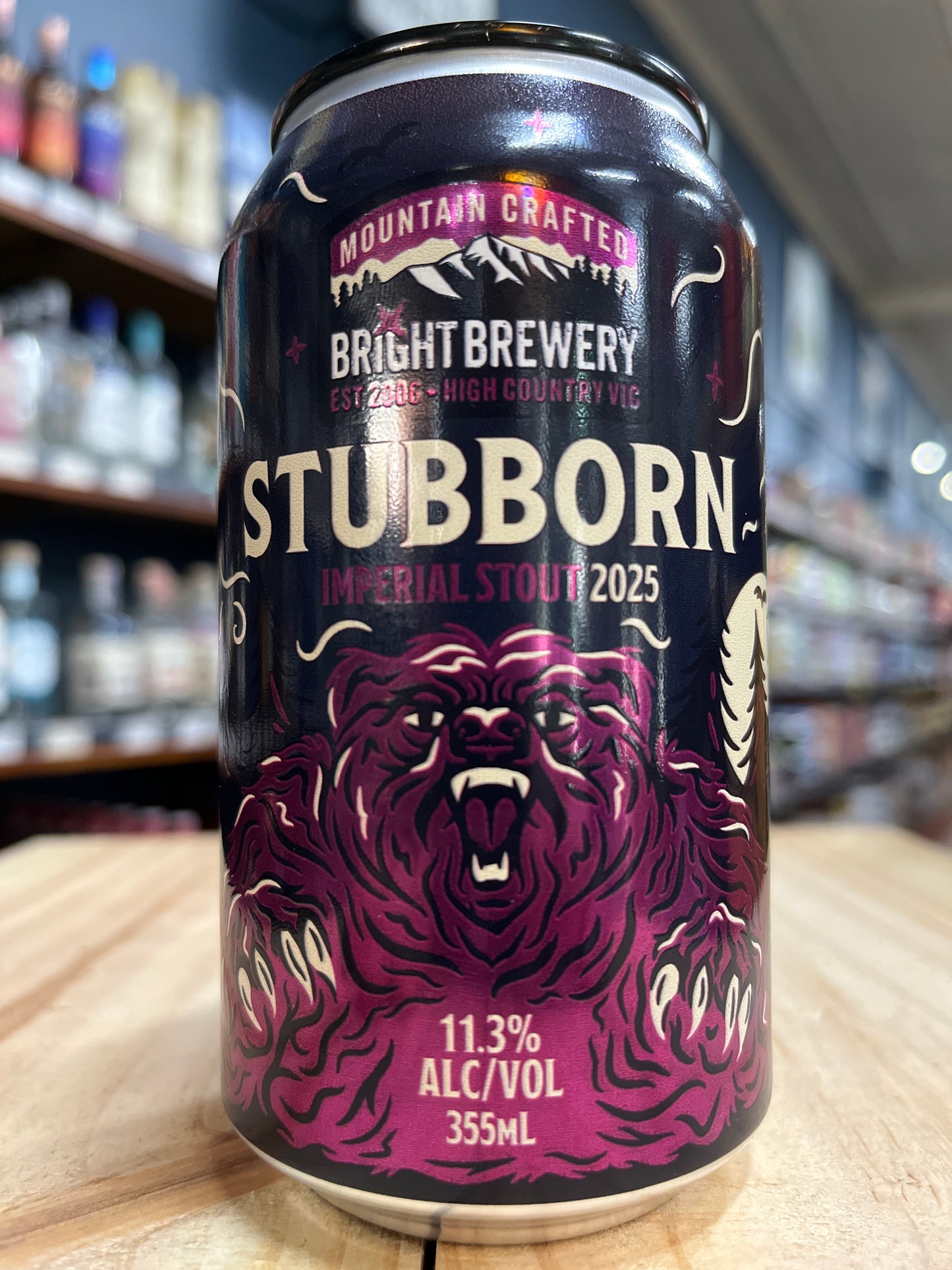 Bright Stubborn 2025 Imperial Stout 355ml Can