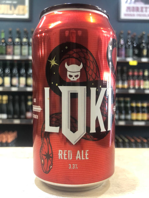 Valhalla Loki Mid Red Ale 375ml Can