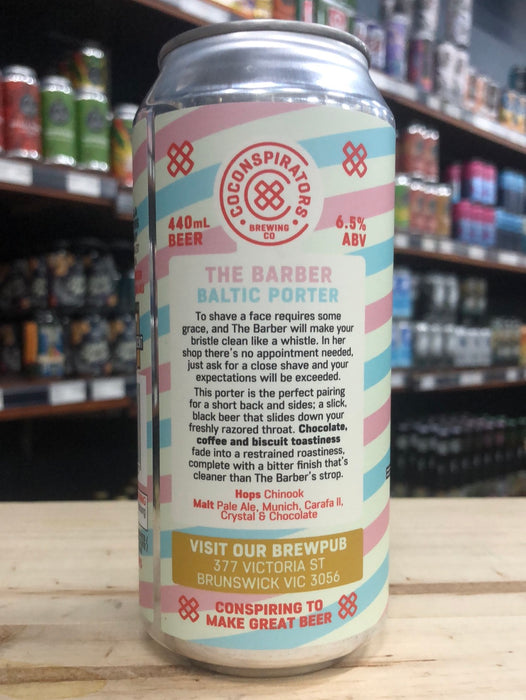 Co-Conspirators The Barber Baltic Porter 440ml Can