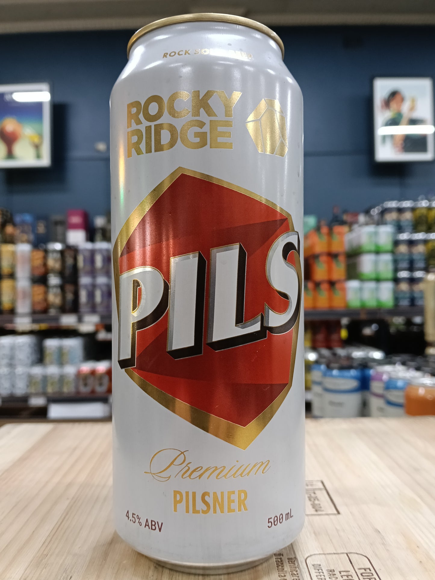 Rocky Ridge Premium Pilsner 500ml Can