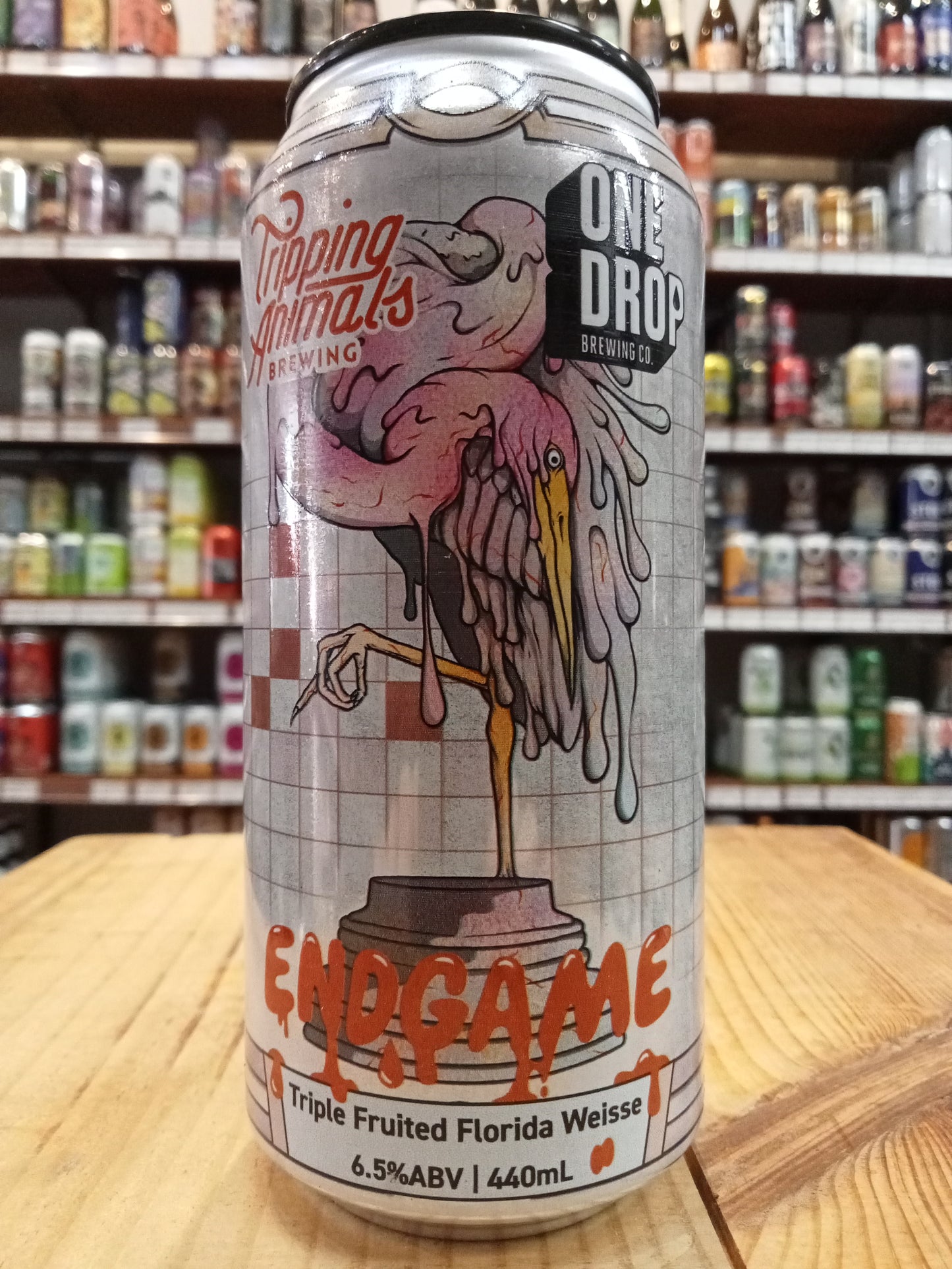One Drop X Tripping Animals Endgame Triple Fruited Florida Weisse Sour 440ml Can