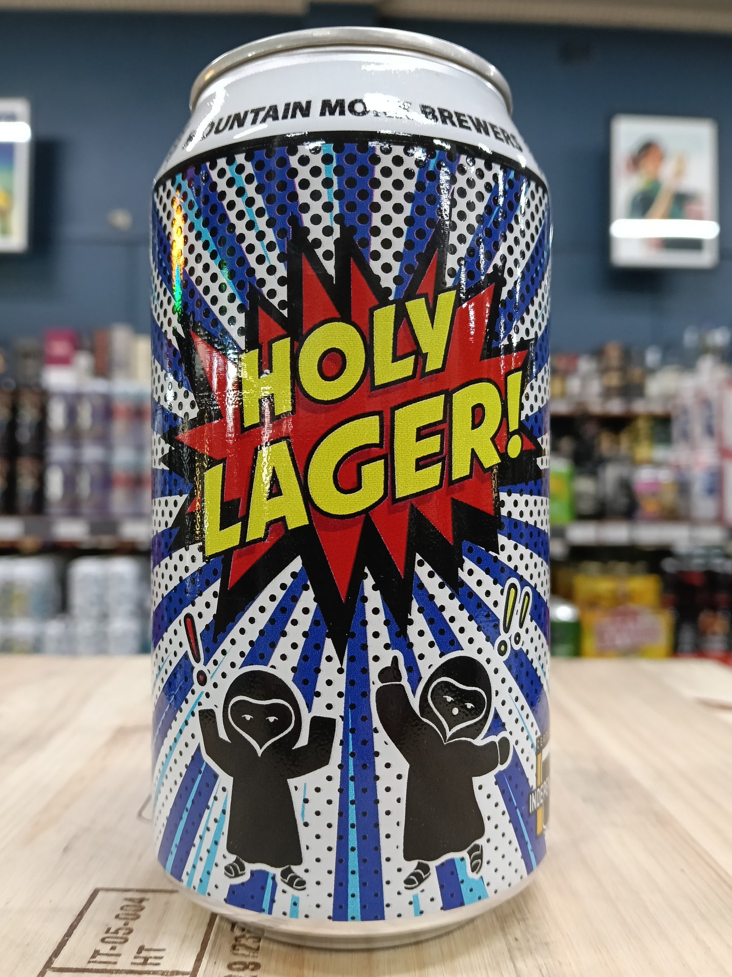 Mountain Monk Holy Lager! 375ml Can