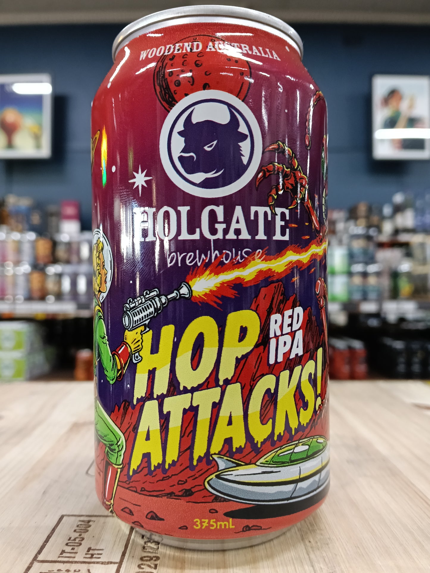 Holgate Hop Attacks! Red IPA 375ml Can