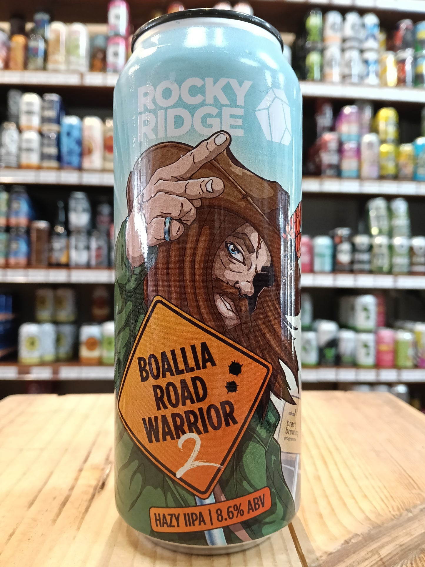 Rocky Ridge Boallia Road Warrior 2 Hazy IIPA 500ml Can