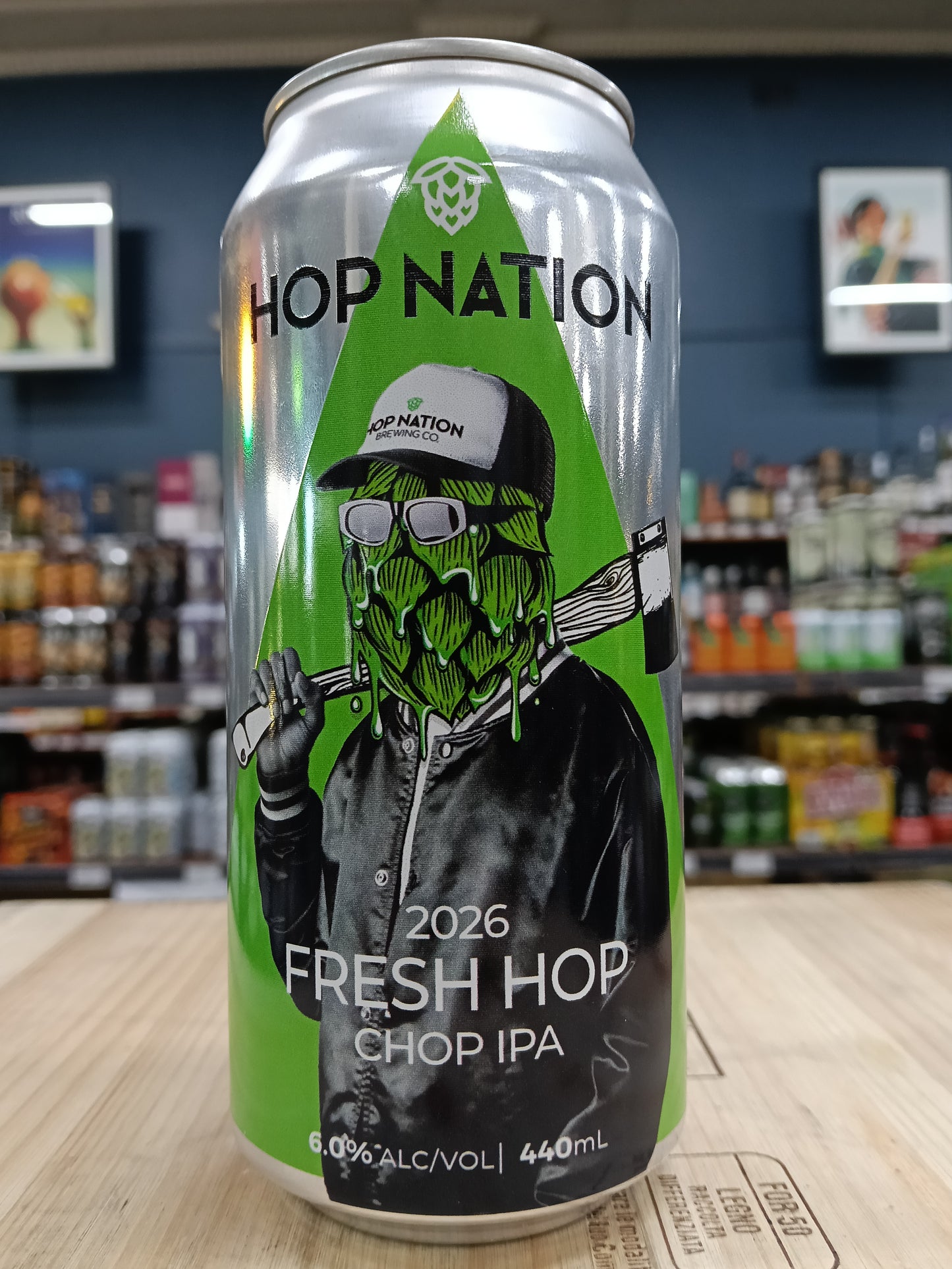 Hop Nation Fresh Hop Chop IPA 440ml Can