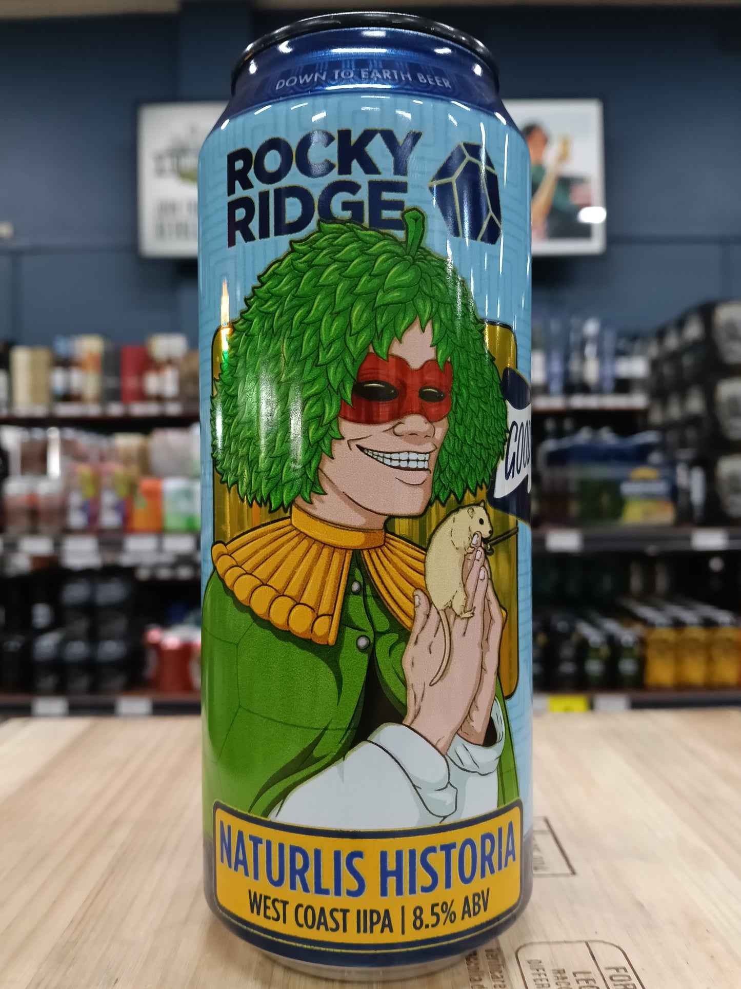 Rocky Ridge x Good Land Naturlis Historia West Coast IIPA 500ml Can