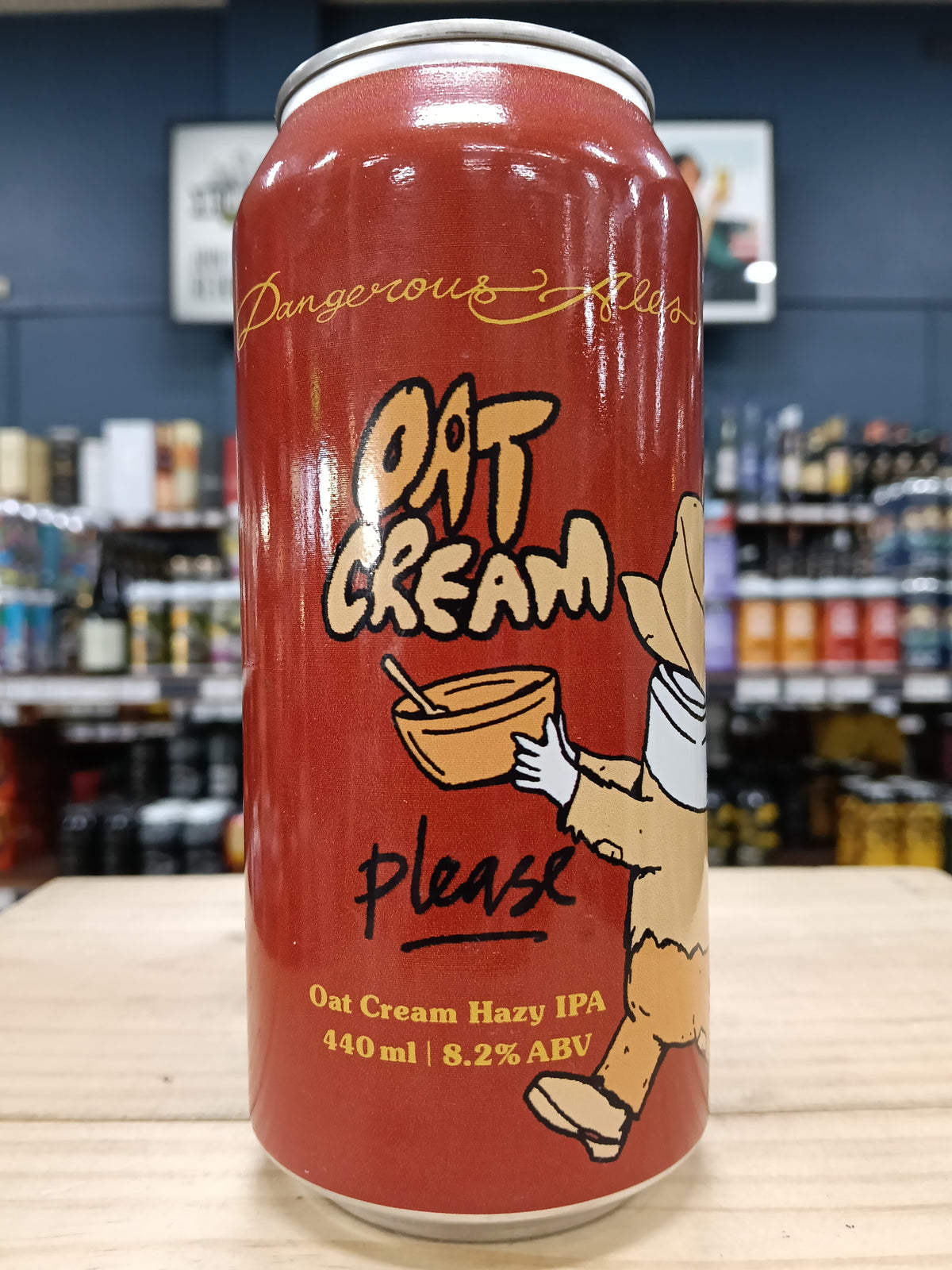 Dangerous Ales Oat Cream Please Hazy IPA 440ml Can