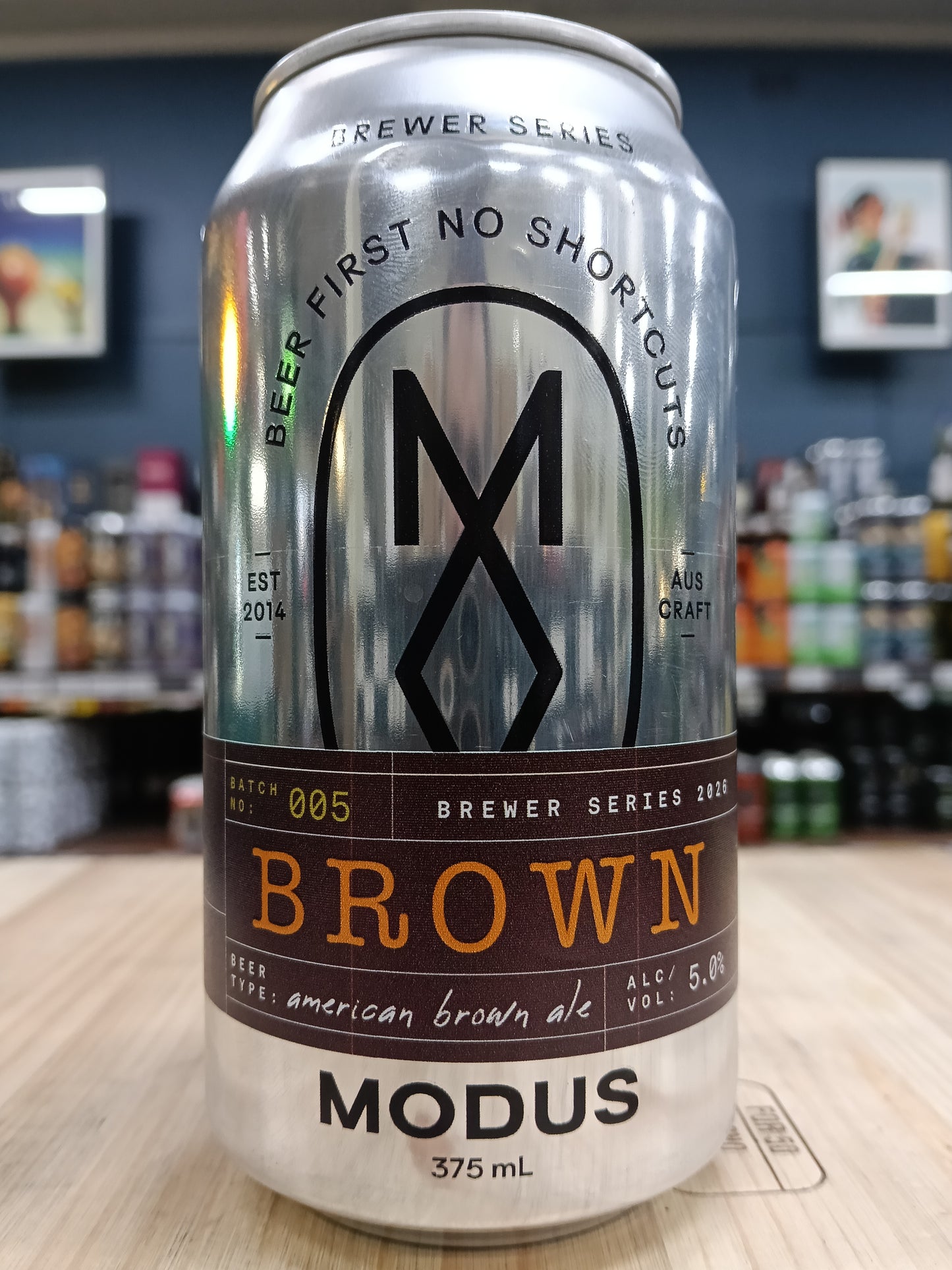 Modus Brewer Series 5: Brown 375ml Can