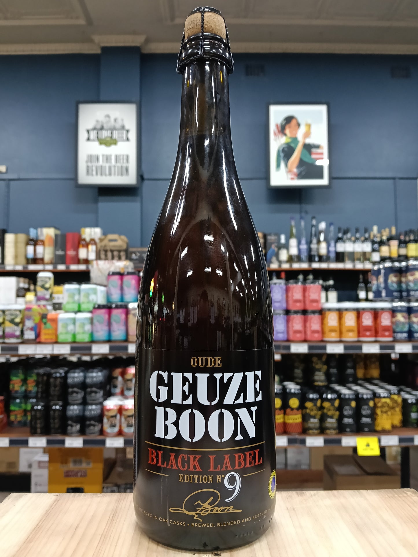 Boon Oude Geuze Black Label Edition No.9 750ml Single